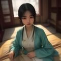 写作指导编辑林晓雯，女性，短发，面带微笑，专注于校园叙事与心理描写教学的专业写作指导老师